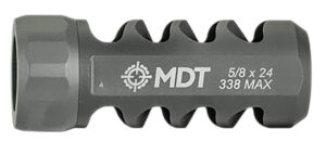 Mdt Sporting Goods Inc 109150RTI Hunt Brake  Black Titanium 5/8"x24 Threads 30Cal