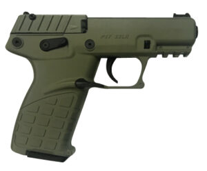 Kel-Tec P17GRN P17  Compact Frame 22 LR 16+1 3.80" Black Steel Threaded Barrel, OD Green Serrated Slide, OD Green w/Black Controls Polymer Frame w/Picatinny Rail, OD Green Textured Grip, Ambidextrous