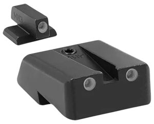 Meprolight USA 198103101 Tru-Dot  Green Tritium White Outline Front Sight-Green Tritium White Outline Rear Sight Armscor/Rock Island Tac 1911