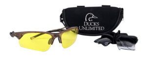 Radians DUINTLENS3BX Ducks Unlimited Interchangeable Lens Kit Clear/Smoke/Amber Lens Translucent Frosted Frame