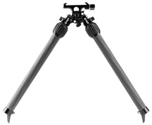 Mdt Sporting Goods Inc 114703BLK Mountain Bipod 2.70-15.80" High Black Carbon Fiber/Aluminum