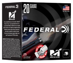Federal MC2247.5   20Gauge 2.75" 7/8oz 7.5Shot 25 Per Box/10 Case