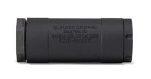 BANISH 22K DT SUPPRESSOR BLACK 1/2X28