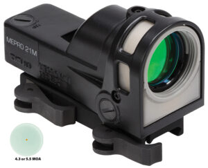 Meprolight USA 626210 M21  Black 1x 30 mm 4.3 MOA Red Dot