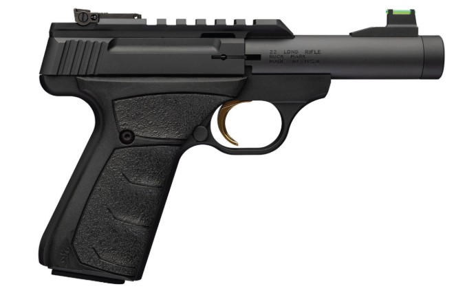 BUCK MARK MICRO BULL 22LR 4IN BARREL 10RD BLACK TB OR UFX GRIP 051610490