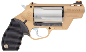 Taurus Judge Public Defender .45LC/410 Ga 5rd 2.50" FDE 2-441029FDE