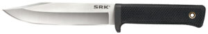 Cold Steel CS38CKE SRK  6" Fixed Clip Point Plain 3-V Steel Blade, 4.75" Black Textured Kray-Ex Handle