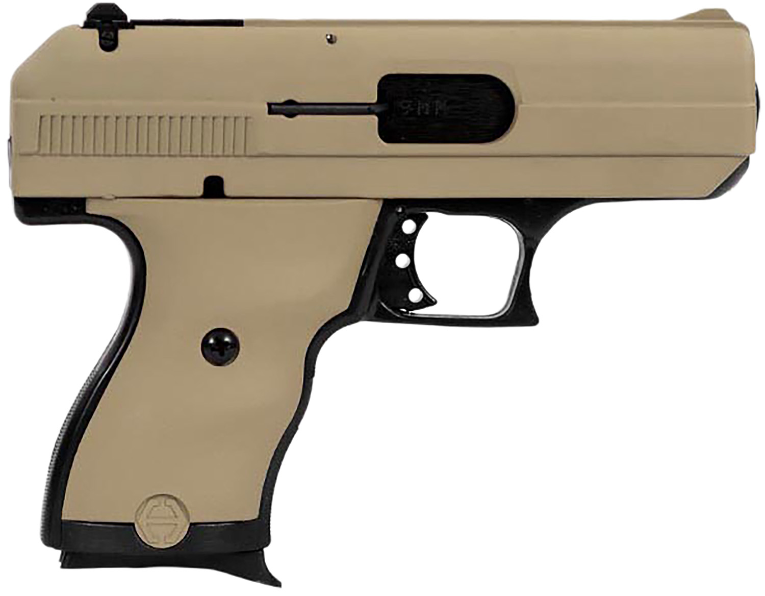 Hi-Point 916FDE C9 9mm Luger 8+1 3.50" Black Stainless Steel Barrel, Flat Dark Earth Steel Serrated Slide & Polymer Frame, Flat Dark Earth Plastic Grip, Right Hand