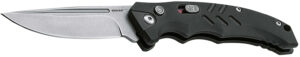 Boker 01BO482 Intention II  Folding Drop Point Plain D2 Steel Blade Black G10 Handle