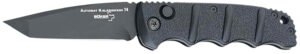 Boker 01KALS101 Kalashnikov 3.35" Tanto Plain Black D2 Steel Blade Aluminum Handle