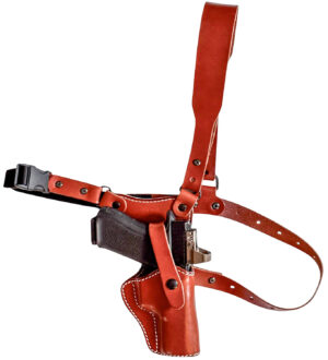 1791 Gunleather PFC2.1CBRR Optic Ready  Chest Brown Fits Glock 17 Right Hand