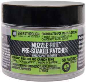 Breakthrough Clean BTMZSCP Muzzle Pro Pre-Soaked Patches 50