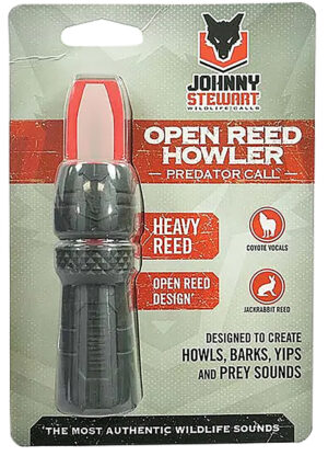 Hunters Specialties HSJSORHOWL Open Reed Howler Predator Call Black/Red