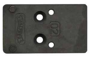 Walther Arms 5136209 Optic Plate  Black Steel Fits Walther PDP 2.0