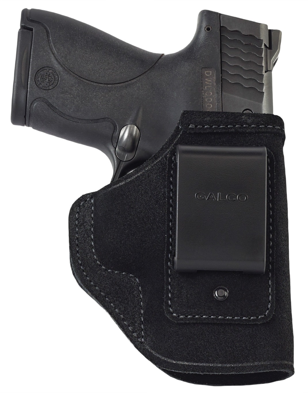 Galco STO800RB Stow-N-Go IWB Black Steerhide Fits Glock 43/43x Right Hand