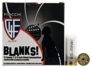 Fiocchi 12BLANK Shotgun Blank 25 Per Box/10 Case