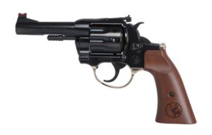 HENRY H16 GOLDEN BOY DEADEYE REVOLVER 22LR 4IN BARREL 10RD BLUED STEEL GUNFIGHTER GRIP H016GDA