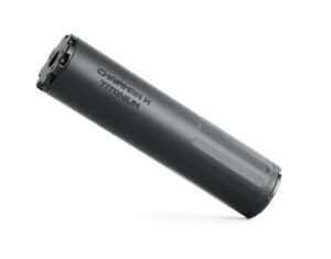 BOSS CHAIRMAN K - 5/8X24- VENTED END CAP 7.62 COMPACT DUTY RATED SILENCER STAINLESS NITRIDED CORE VENTED END CAP GAS BLOWBACK ACTION (TRADITIONAL AR-15 AND SIMILAR) CK-15060-762-SS-58-VE-BLK