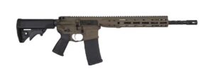 LWRC ICDI 5.56 MLOK 16 PAT BRN
