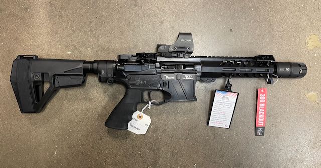 Kulas Firearms Derive AR15 Pistol 7.5" .300BO Black Dressed