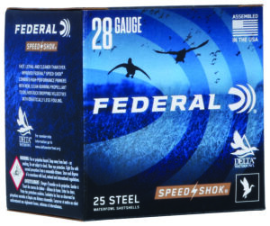 Federal WF2836 Speed-Shok  28Gauge 2.75" 5/8oz 6Shot 25 Per Box/10 Case
