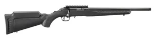 RUGER AMERICAN RIMFIRE 17HMR BOLT RIFLE 16.1"T.B. BLACK SYNTHETIC 1-9RD MAG