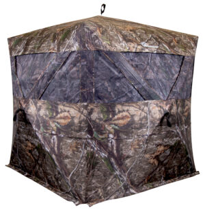 Ameristep AMSAMEBL3036 Pro-Series Extreme Pentagon Style Mossy Oak Country DNA 300 Durashell Plus
