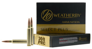 Weatherby M300P195HCB Select Plus 300PRC 195gr Hammer Custom 20 Per Box/10 Case