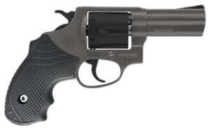 Rossi 2RP631CLOK RP63  Small Frame 357 Mag/38 Special +P 6rd 3" Tungsten Cerakote Stainless Steel Barrel, Matte Black Cylinder, Tungsten Cerakote Stainless Steel Frame, Black LOK Grip