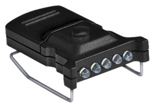 Cyclops CYC-MHC2PK-W Micro Hat Clip Light Black 10 Lumens White LED