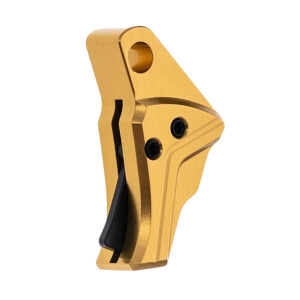 Tyrant CNC TDG43TRIGGOLDBLACK I.T.T.S Trigger/Shoe Gold Fits Glock 43/43x/48