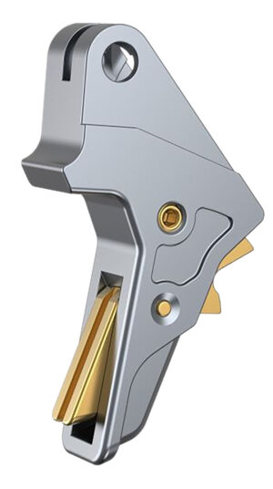 Tyrant CNC TDMPTRIGFSCGREY/GOLD   Gray Fits S&W M&P Full-Size & Compact
