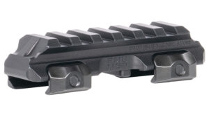 Reptilia LLC 100271 RMU Mount 6 Slot Black 7075-T6 Aluminum Mil-Spec 1913 Picatinny Rail Mount