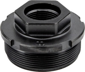 Kgm Suppressors A-DTA-T-3  Direct Thread Adapter Fits 3/4"x24 Titanium Nitride Black