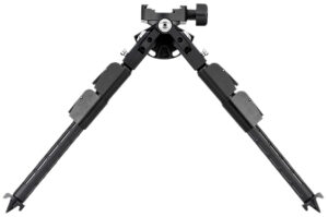 Mdt Sporting Goods Inc 106345BLK CKYE-POD Double Pull Bipod Black Aluminum