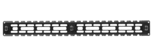 Leapers TLUMA04 ARCA Rail 9 Slot M-LOK  Matte Black Anodized Aluminum 14.20" Long M-LOK Mount