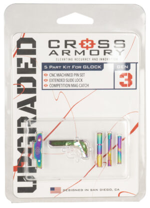 Cross Armory CRGOKRB 3 Piece Upgrade Kit P80 Gen1-3 Rainbow