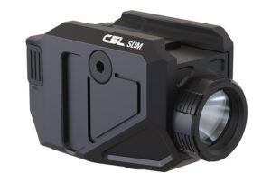 Viridian 9300049 C5L Slim C Series Black Glock 43X/48 MOS 550 Lumens Green Laser 25 Yards Day/1 Mile Night Beam Rail Mount