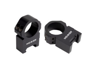 Weaver Mounts 48381 Precision  Black Aluminum 1" Tube Medium