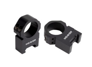 Weaver Mounts 48384 Precision  Black Aluminum 1" Tube Extra Extra High