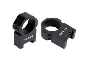 Weaver Mounts 48387 Precision  Black Aluminum 30mm Tube High