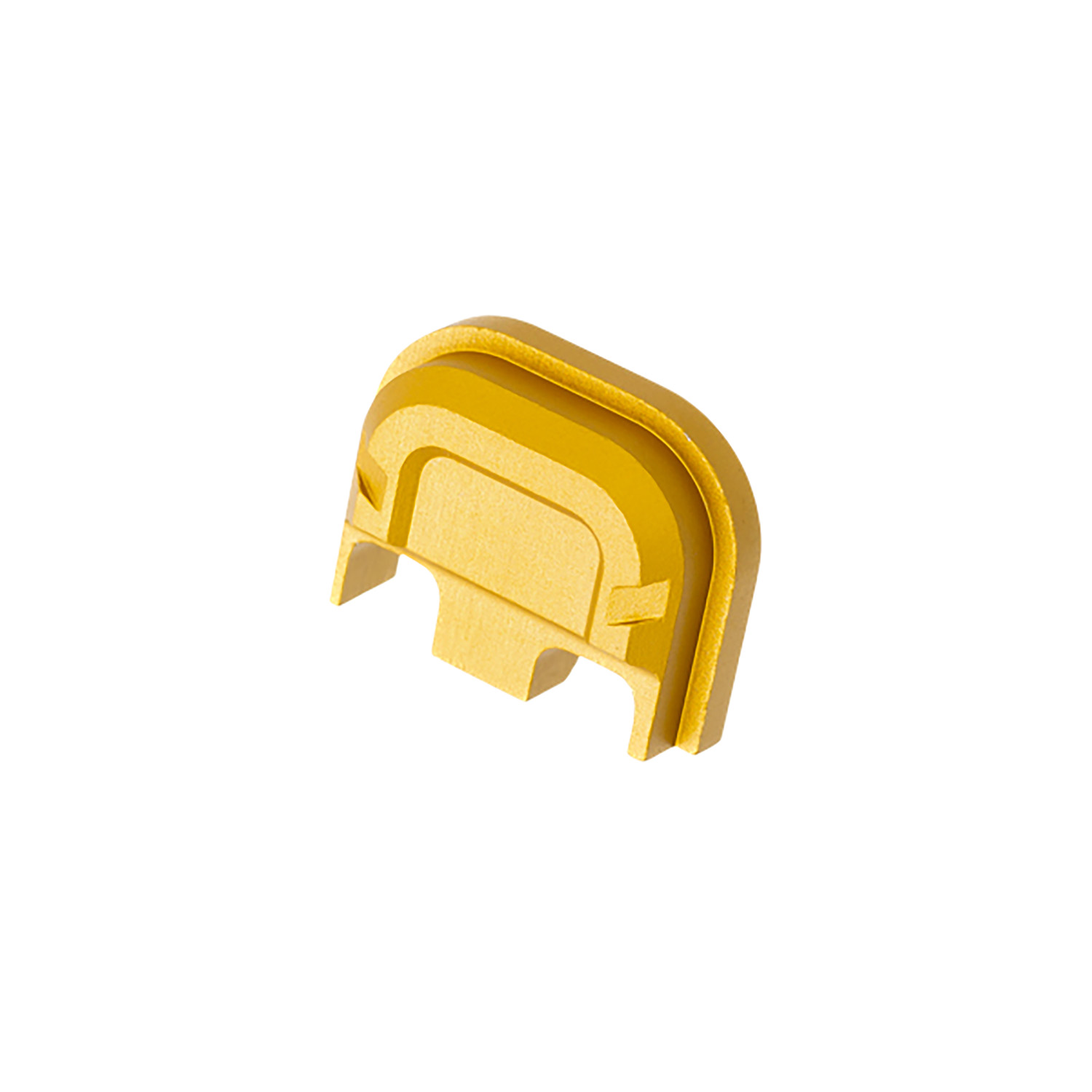 Tyrant CNC TDG5SPGLD Slide Cover Plate Chevron Design Glock Gen5 Gold Aluminum