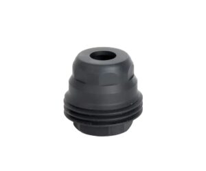 Jk Armament JK-MD-HDM24 Minimalist  45Cal Fits 1" Long 5/8"x24 Stainless Steel Nitride Black