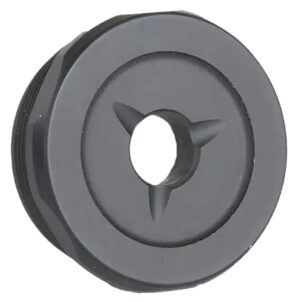 Jk Armament JK155LTEC9 LT Flash Reducer End Cap 9mm Luger Fits Aluminum Hard Anodized Black