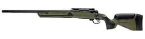 Savage Arms 32649 110 Core Predator Full Size 6.5 Creedmoor 10+1 22" Medium Heavy Fluted Barrel, Arca Rail Forend, Hunter Green AccuStock w/AccuFit V2 Synthetic Stock, Left Hand