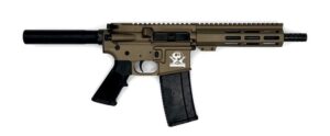 GLFA 223 WYLDE PISTOL BRONZE 7.5IN BARREL 7.125IN MLOK HANDGUARD 30RD  GL15223P BRZ