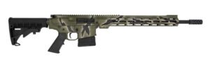 GLFA .308WIN AR10 RIFLE PURSUIT GREEN CAMO 18IN BARREL 15.125IN MLOK STYLE RAIL 10RD  GL10308 P-GRN