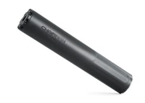 BOSS CHAIRMAN TI - 5/8X24 -STANDARD END CAP 7.62 FULL LENGTH LIGHT WEIGHT SILENCERHIGH PRESSURE LOADS TITANIUM CORE STANDARD END CAP NON-GAS BLOWBACK ACTION (BOLT GUN PISTON ETC) CH-15080-762-TI-58-SE-BLK