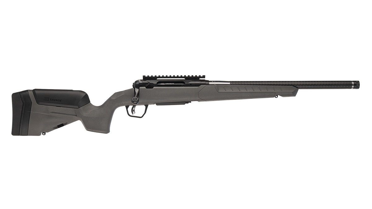 SAVAGE 110 CARBON HUNTER 300WM RIFLE 20" CARBON T.B. FDG, 4RD