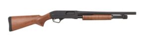 WRA SXP TRENCH 12GA 18IN BARREL 5RD BLACK/WOOD HEAT SHIELD BEAD SIGHT 512418395